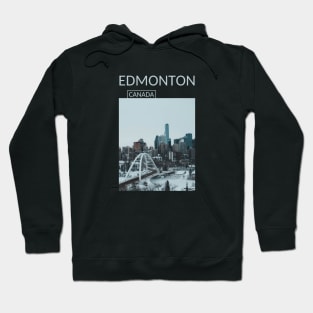 Edmonton Alberta Canada Cityscape Skyline Gift for Canadian Canada Day Present Souvenir T-shirt Hoodie Apparel Mug Notebook Tote Pillow Sticker Magnet Hoodie